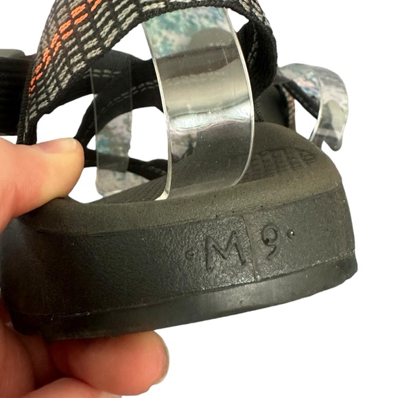 Chaco Black and Multicolor Sandals - Picture 8 of 9